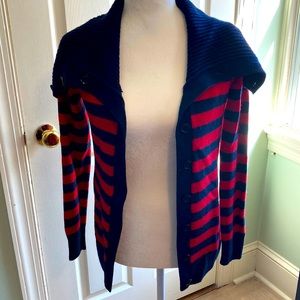 Striped cardigan